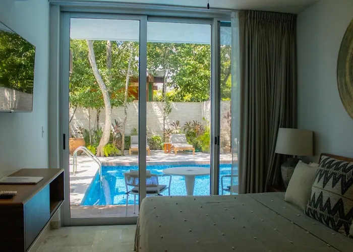 Apartamento Nhoa 111a Lux 2br Pool Access In Aldea Zama Tulum