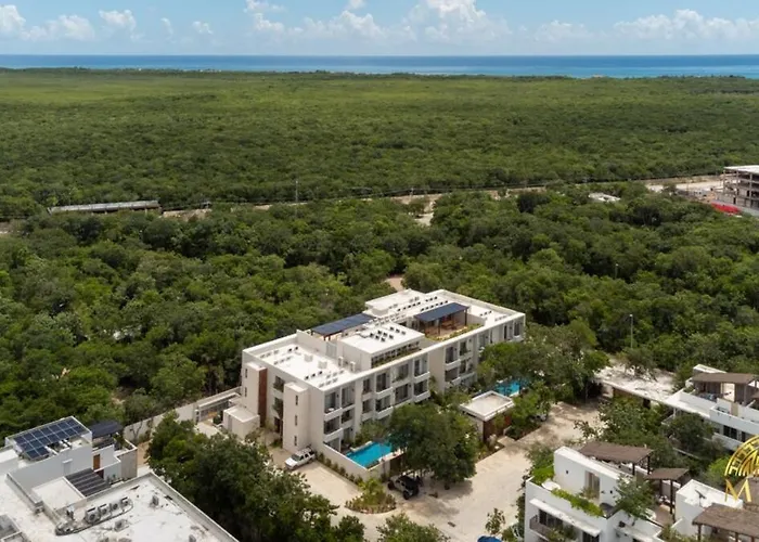 Apartamento Nhoa 111a Lux 2br Pool Access In Aldea Zama Tulum